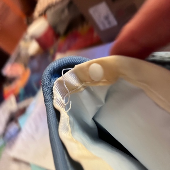 Elephant insulated lunch bag. Snap in lining. matching ice pack - Picture 12 of 16